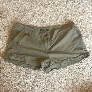 George. Olive Shorts, Size 6